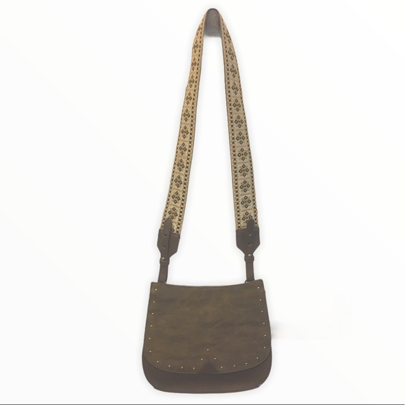 Steve Madden Embroidered Guitar Strap 